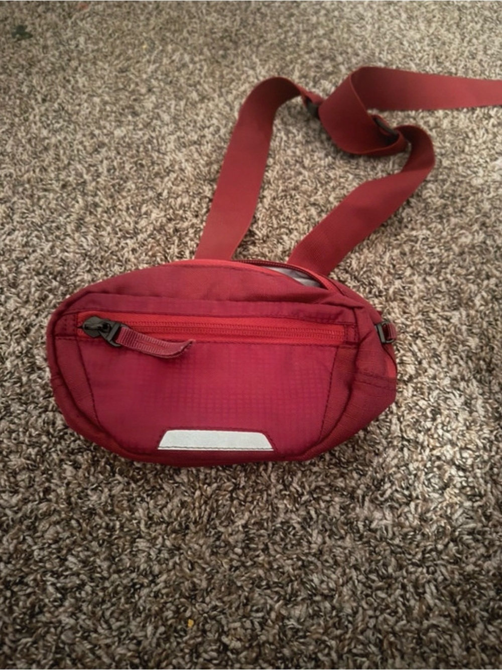 Patagonia Burgundy Red Waist Sling Bag